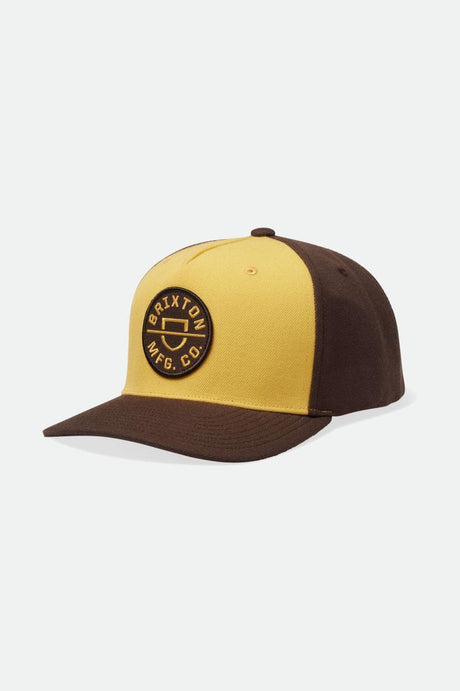 Crest C NetPlus MP Snapback - Bright Gold/Desert Palm