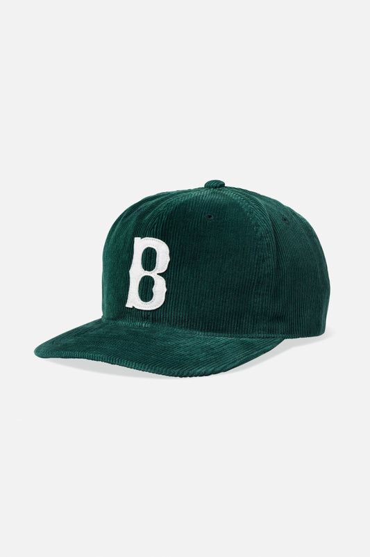 Big B Medium Profile Cap Dark Forest – Brixton Australia