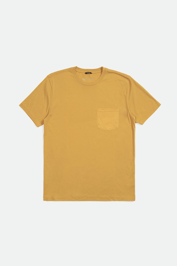 Men's Basic S/S Pocket Tee - Weller Yellow - Front Side