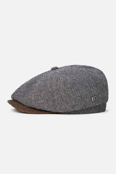 Brood Baggy Snap Cap - Grey/Brown