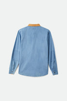 Men's Bowery Reserve L/S Woven - Washed Denim - Back Side