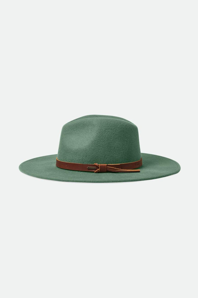 Brixton Field Proper Hat - Dark Forest