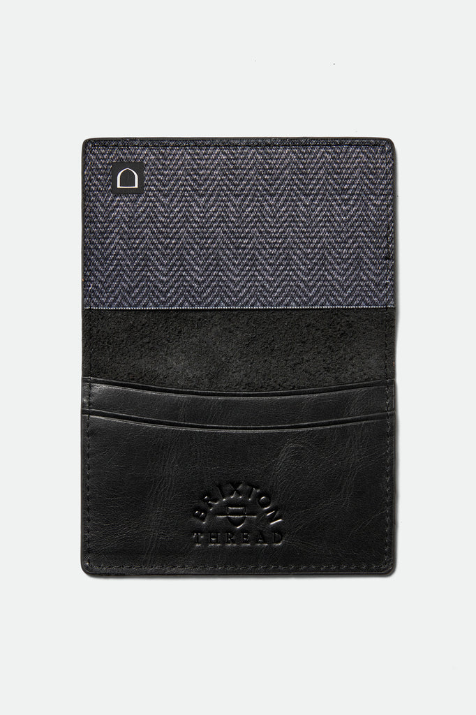 Brixton Brixton x Thread Wallet - Grey/Black