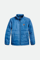 Men's Cass Puffer Jacket - Joe Blue - Front Side