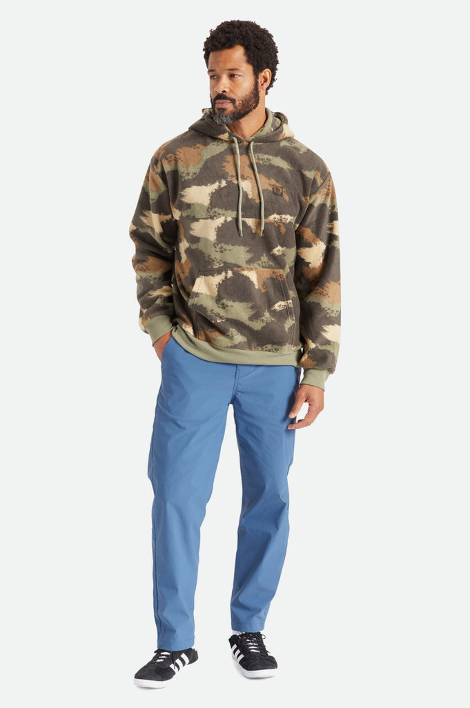 Brixton Blanket Fleece Hood - Brushed Camo