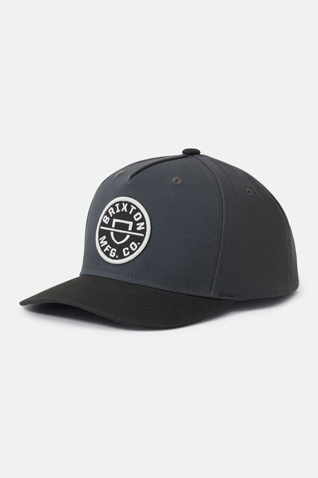 Crest C NetPlus MP Snapback - Worn Black/Black