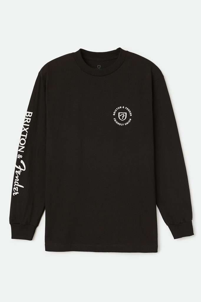 Brixton Fender Highway L/S Standard Tee - Black